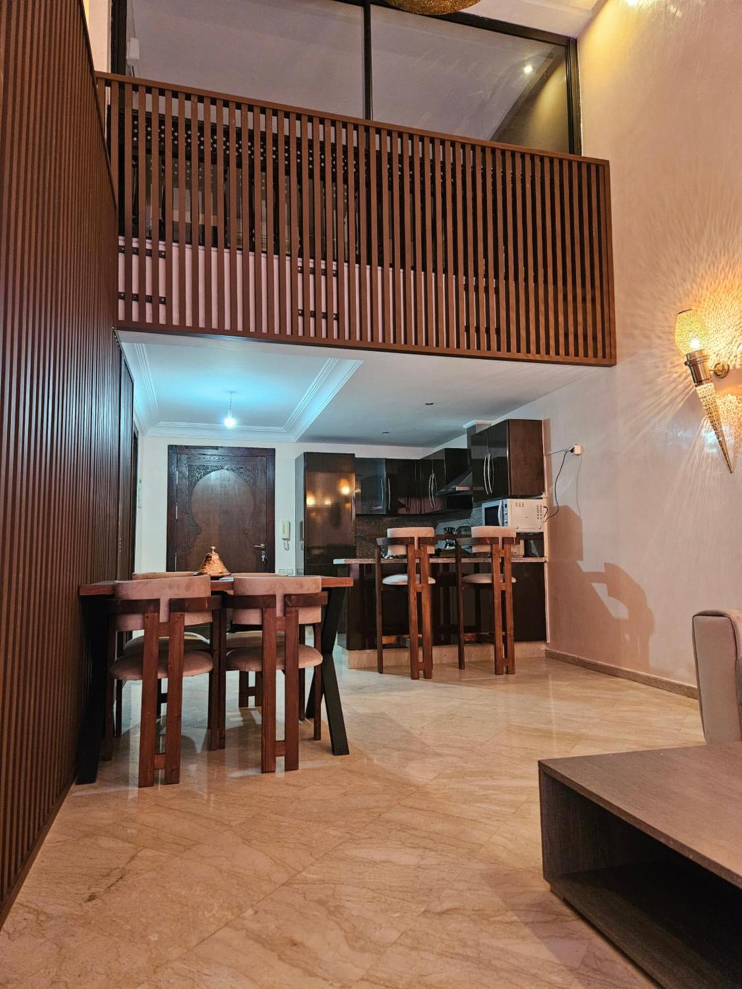 Charmant Duplex Au Coeur De Gueliz, Quartier Haut De Gamme De Marrakech Marrakesh Eksteriør bilde