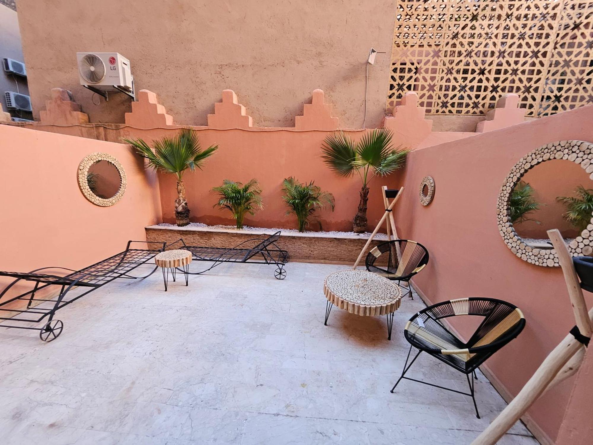 Charmant Duplex Au Coeur De Gueliz, Quartier Haut De Gamme De Marrakech Marrakesh Eksteriør bilde