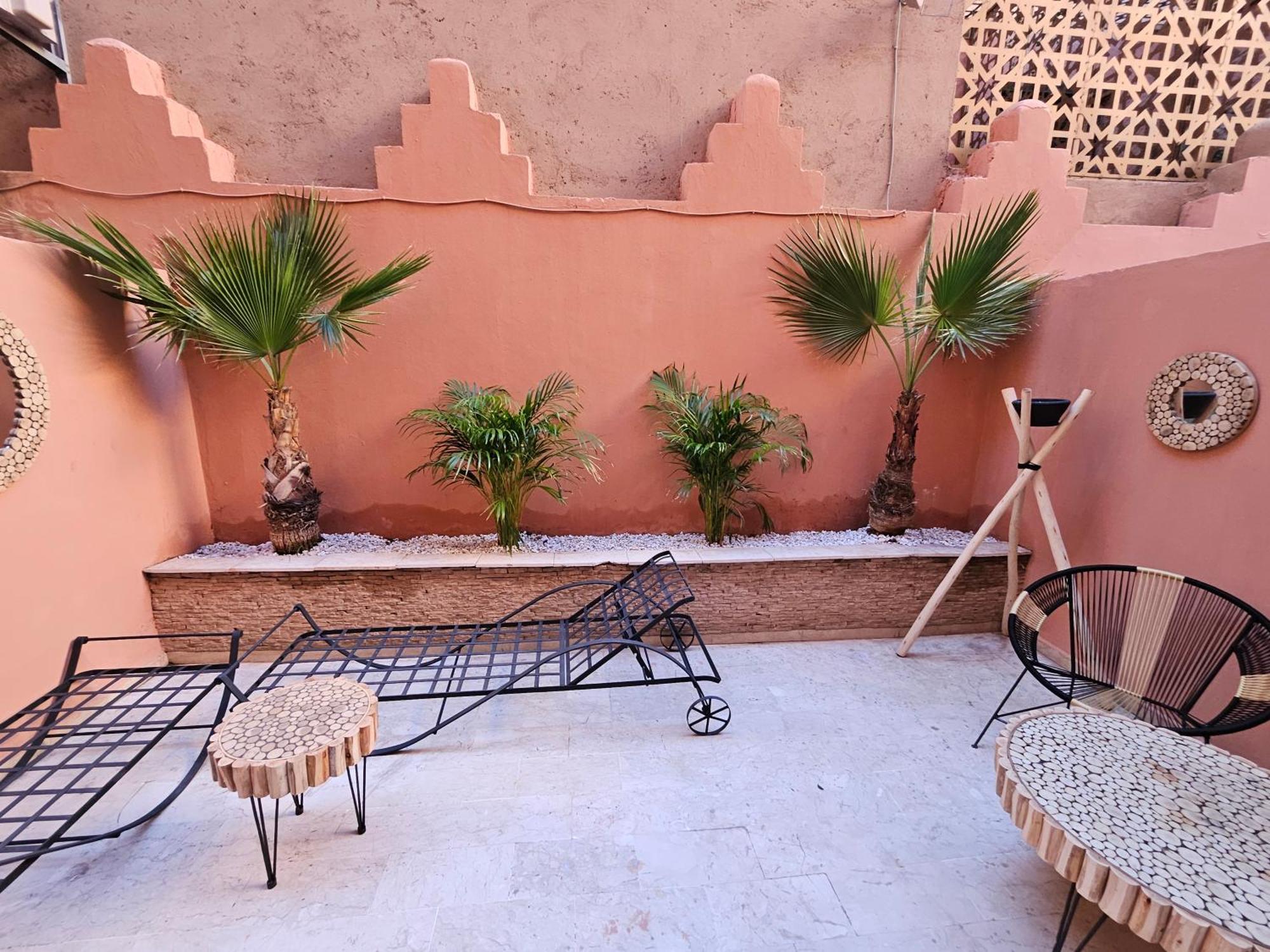 Charmant Duplex Au Coeur De Gueliz, Quartier Haut De Gamme De Marrakech Marrakesh Eksteriør bilde
